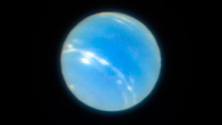 Image 1 : Les nouvelles images de Neptune sont fascinantes