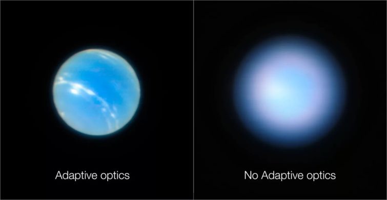 Image 2 : Les nouvelles images de Neptune sont fascinantes