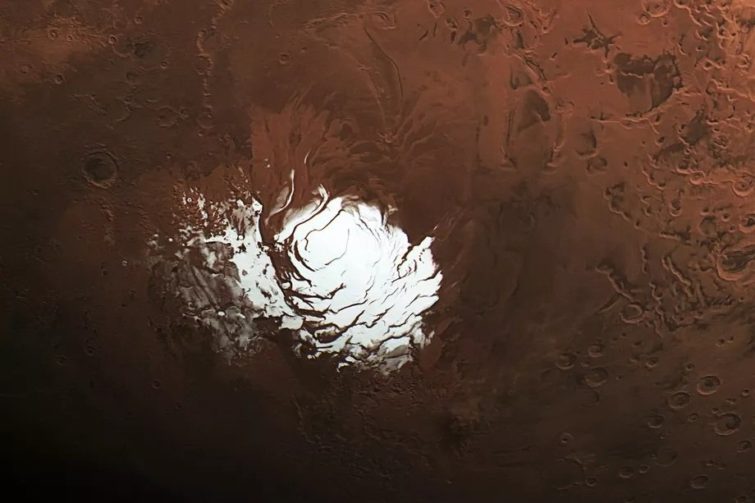 Image 1 : Vie sur Mars : un réservoir d'eau aurait été repéré