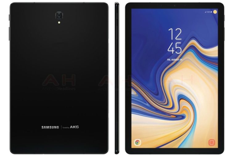 Image 1 : Galaxy Tab S4 : on sait à quoi ressemblera la prochaine tablette de Samsung