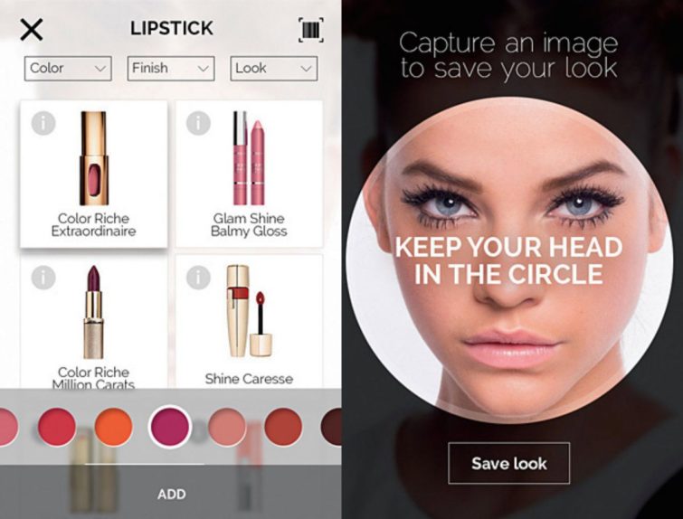 Image 1 : Vous pourrez bientôt essayer votre maquillage en VR sur Facebook et Instagram