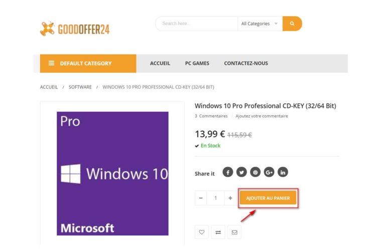 Image 2 : C'est Noël chez GoodOffer24 : Windows 10 Pro à 8,98 €, Office 2016 Pro à 22,25 € et Office 2019 Pro à 35,99 €