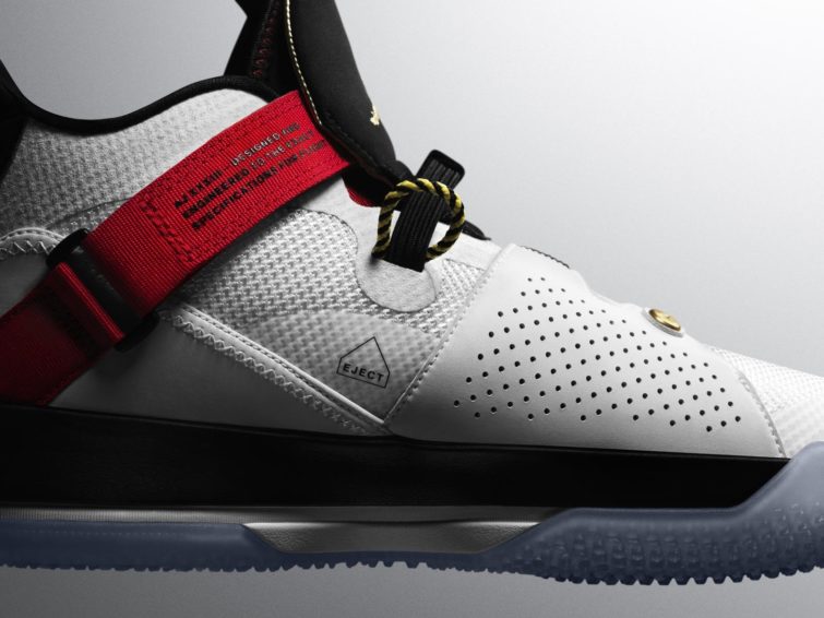 Image 2 : Les lacets des prochaines Jordan 33 s'inspirent (un peu) de Retour vers le Futur