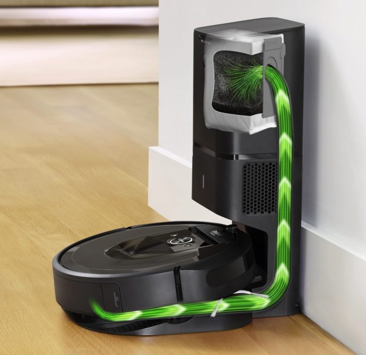 Image 1 : Roomba créé enfin un aspirateur-robot qui se vide tout seul