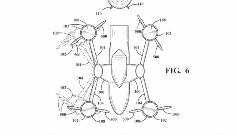 Image 1 : La voiture volante de Toyota transforme ses roues en rotors