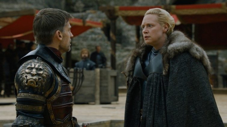 Image 1 : Game of Thrones saison 8 : Jaime sera-t-il mangé par des dragons ou sous le charme de Brienne ?