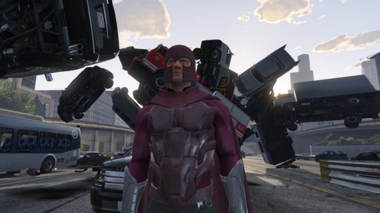 Image 1 : Dans ce Mod GTA V, vous incarnez Magneto !