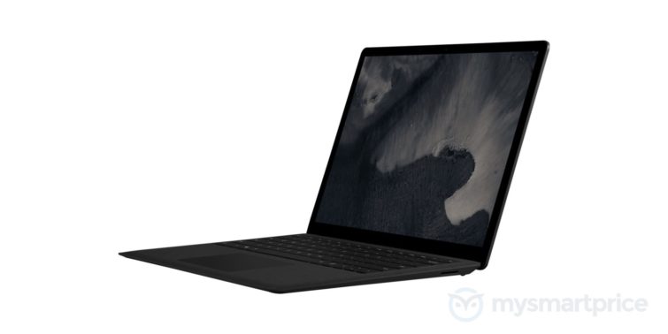 Image 1 : Surface Laptop 2 : retour en noir