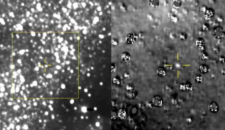 Image 1 : New Horizons a découvert un objet céleste dans la Ceinture de Kuiper