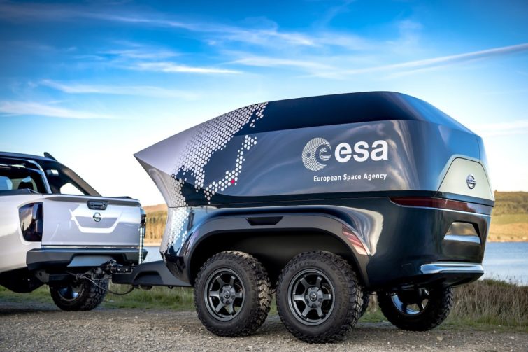 Image 1 : Nissan imagine un véhicule spatial pour transporter un télescope