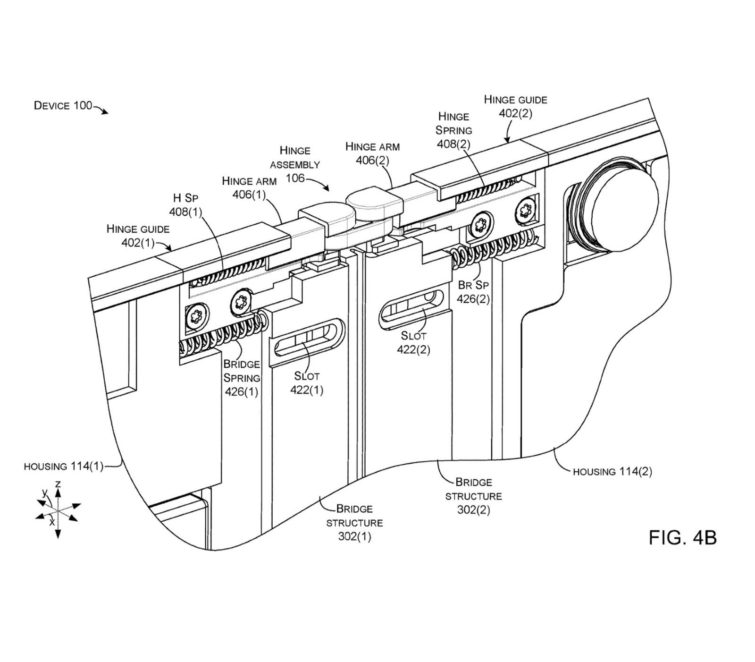 Image 3 : Un nouveau brevet Microsoft parle du Surface Phone pliable