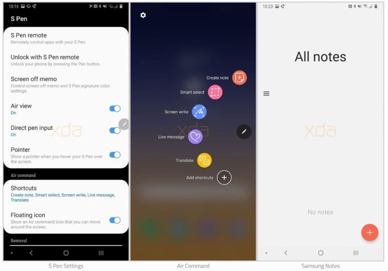 Image 3 : Galaxy Note 9 : l’interface change avec Android Pie