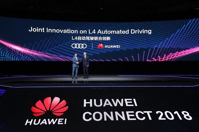 Image 1 : Audi s'associe à Huawei pour la technologie de ses voitures autonomes