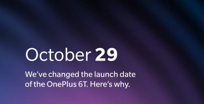 Image 1 : OnePlus avance le lancement du OnePlus 6T pour éviter la concurrence d'Apple