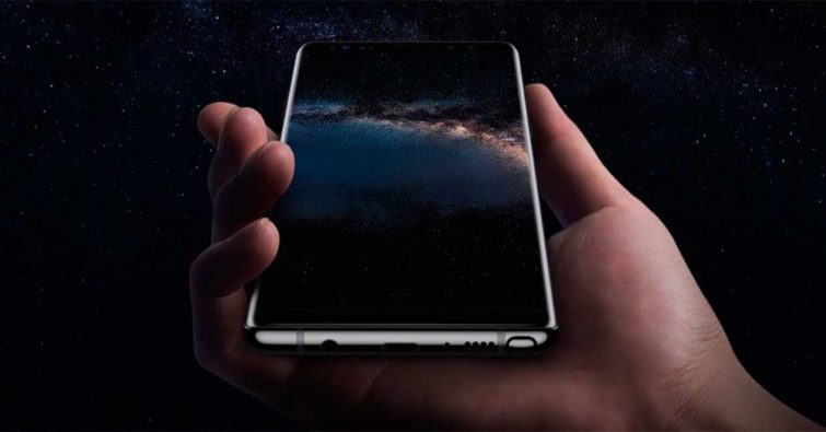 Image 1 : Samsung testerait une caméra placée derrière l'écran