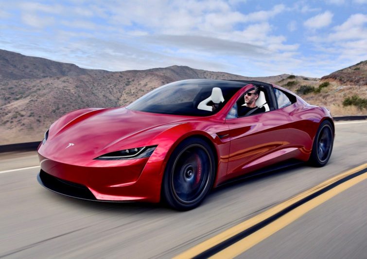 Image 1 : Des photos du futur Roadster de Tesla ont (encore) fuité