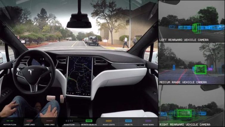 Image 1 : Tesla annonce une nouvelle puce pour son Autopilot