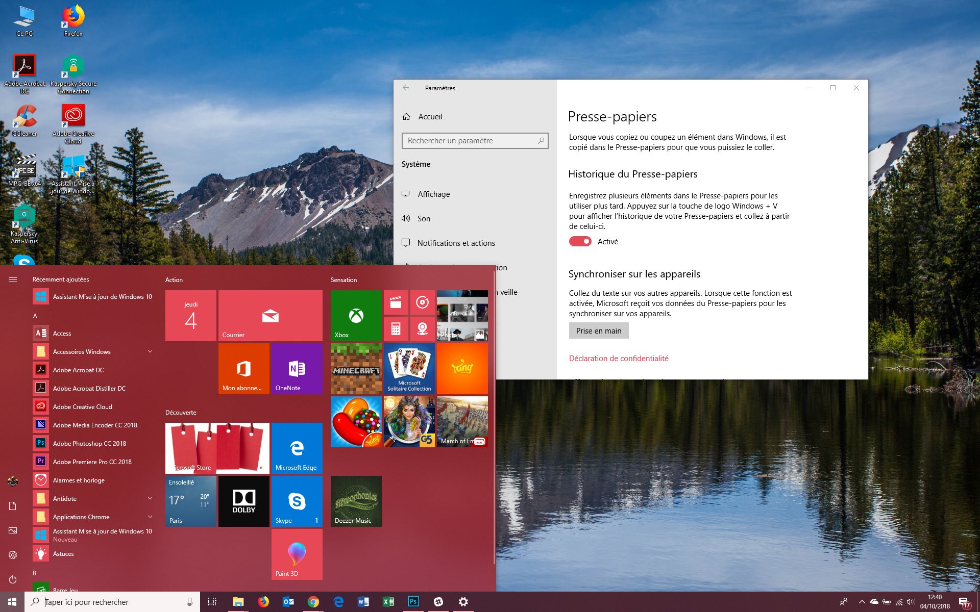 Image à la une de Windows 10 : comment télécharger la grosse mise à jour d'octobre 2018 ?