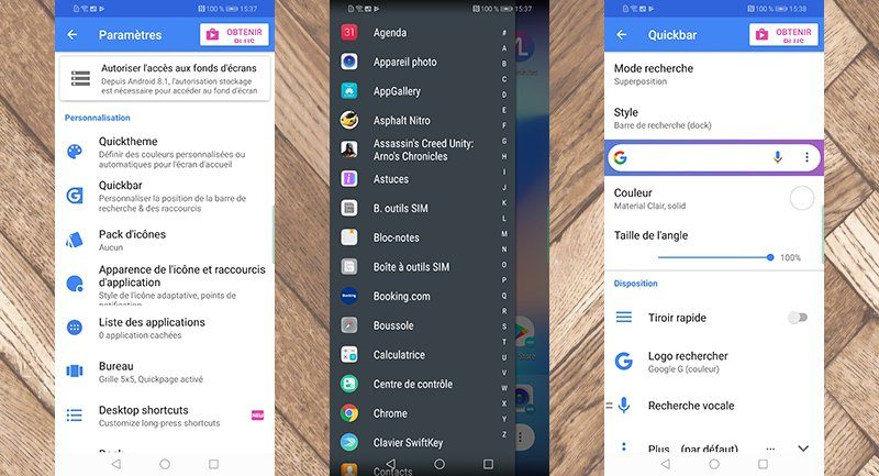Image 11 : Comparatif : quels sont les meilleurs launchers alternatifs sur Android ?