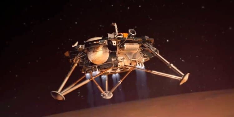 Image 1 : Suivez en direct l'atterrissage d'InSight sur Mars