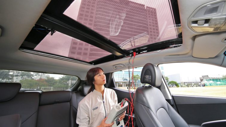 Image 1 : Hyundai et Kia vendront des voitures à panneaux solaires dès 2019