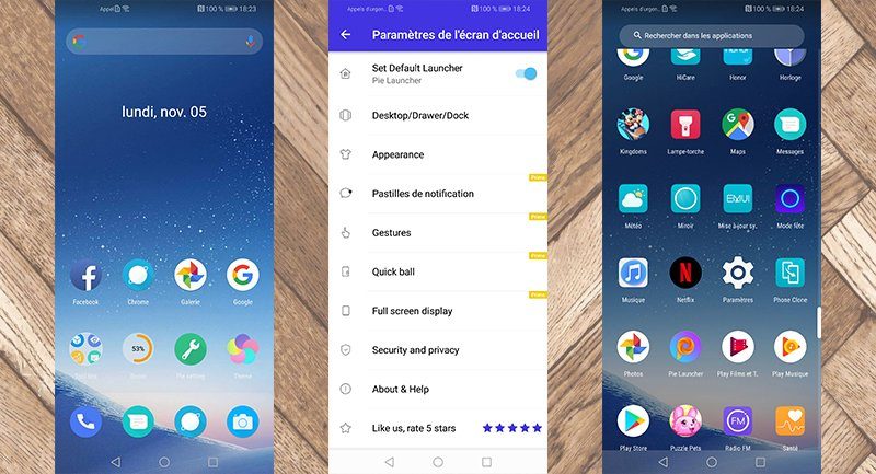 Image 8 : Comparatif : quels sont les meilleurs launchers alternatifs sur Android ?