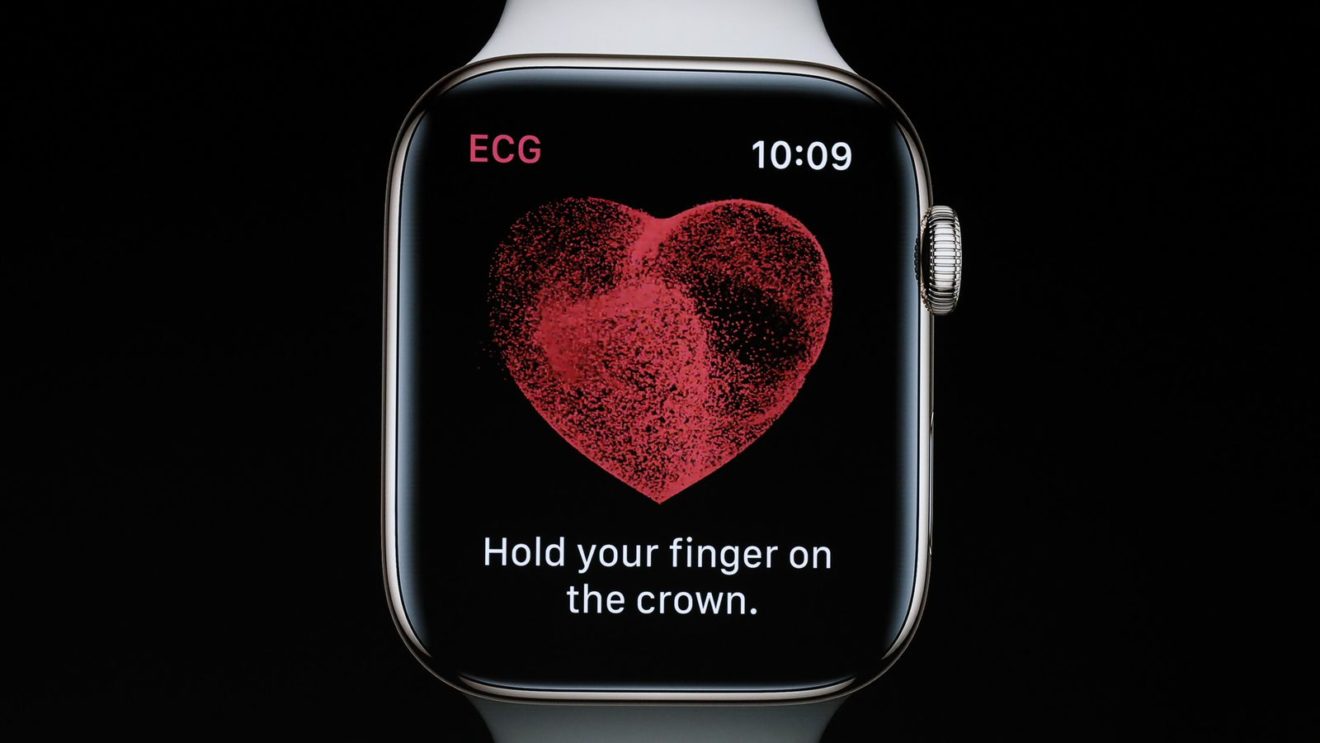 Image 1 : À peine lancée déjà utile : l’application ECG de l’Apple Watch prouve déjà son efficacité