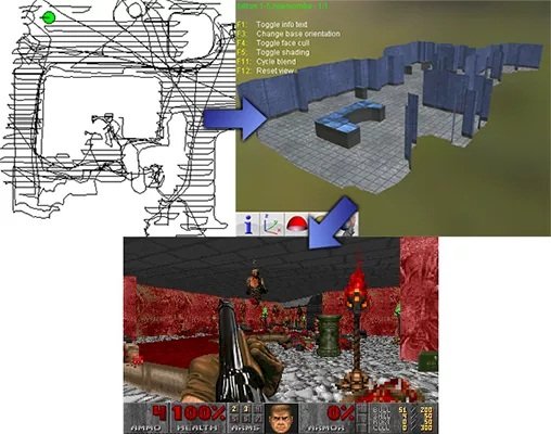 Image 1 : Doomba transforme votre  salon en niveau de Doom