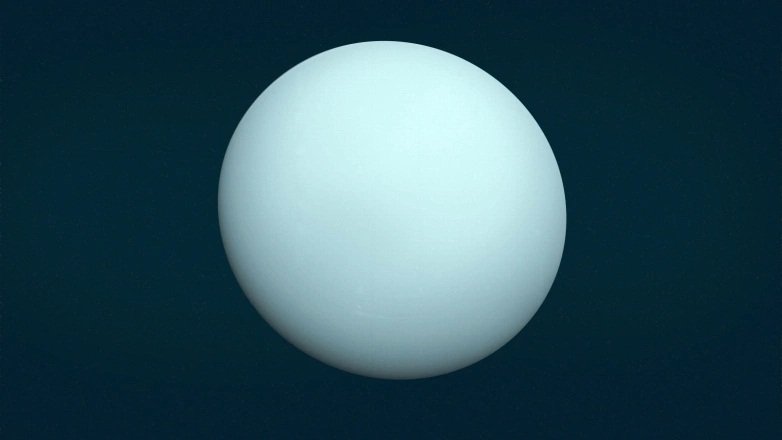 Image 1 : Uranus aurait été frappé par un objet deux fois plus gros que la Terre
