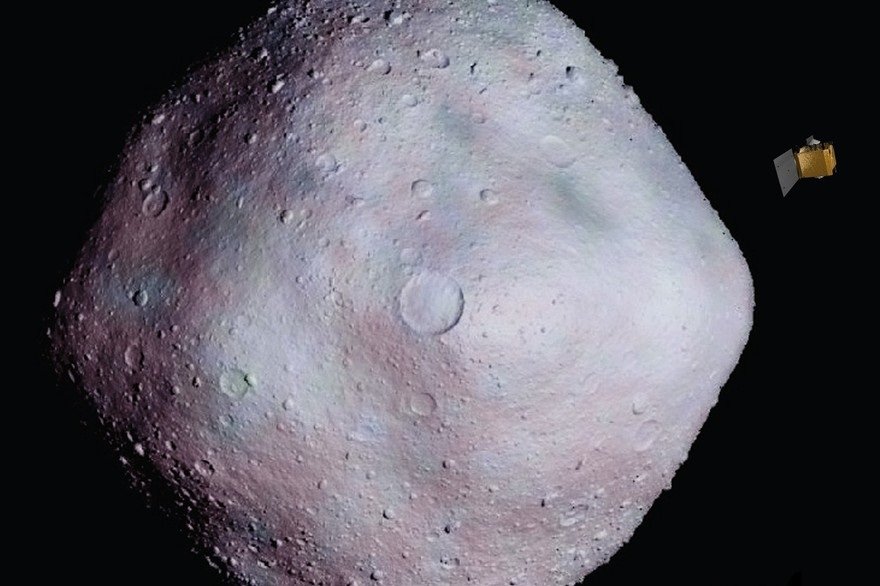Image 1 : Osiris Rex nous envoie des images de Bennu