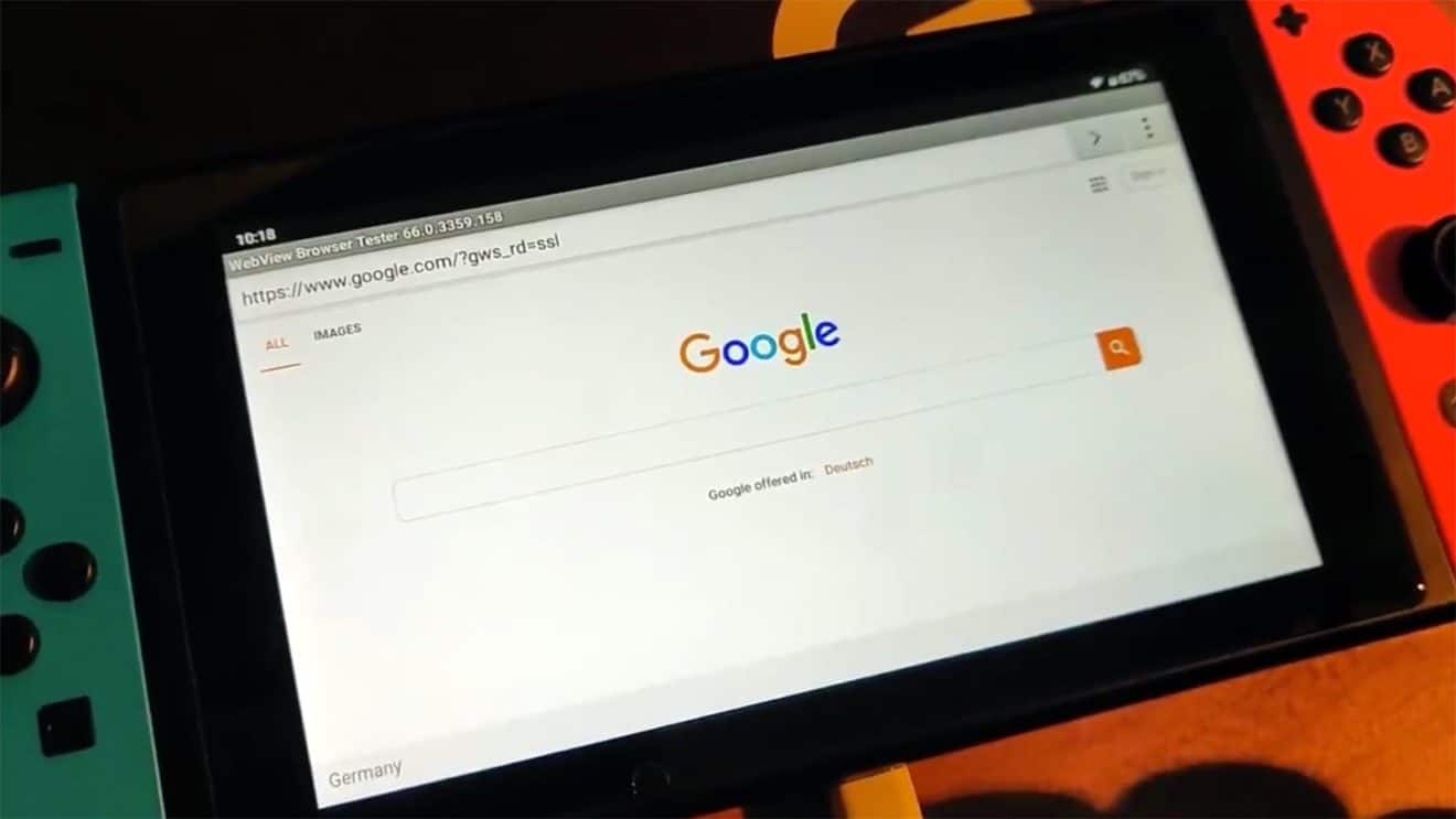 Image 1 : Android sur Nintendo Switch, maintenant c’est possible