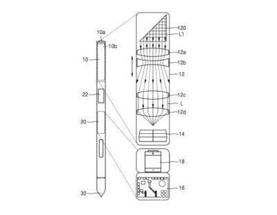 Image 1 : Pour lutter contre l'encoche, Samsung dissimule sa caméra dans le stylet