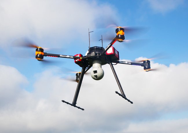 Image 1 : La police californienne a utilisé un drone pour déjouer une prise d'otage