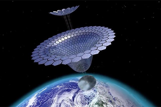 Image 1 : La Chine aurait un projet de ferme solaire spatiale