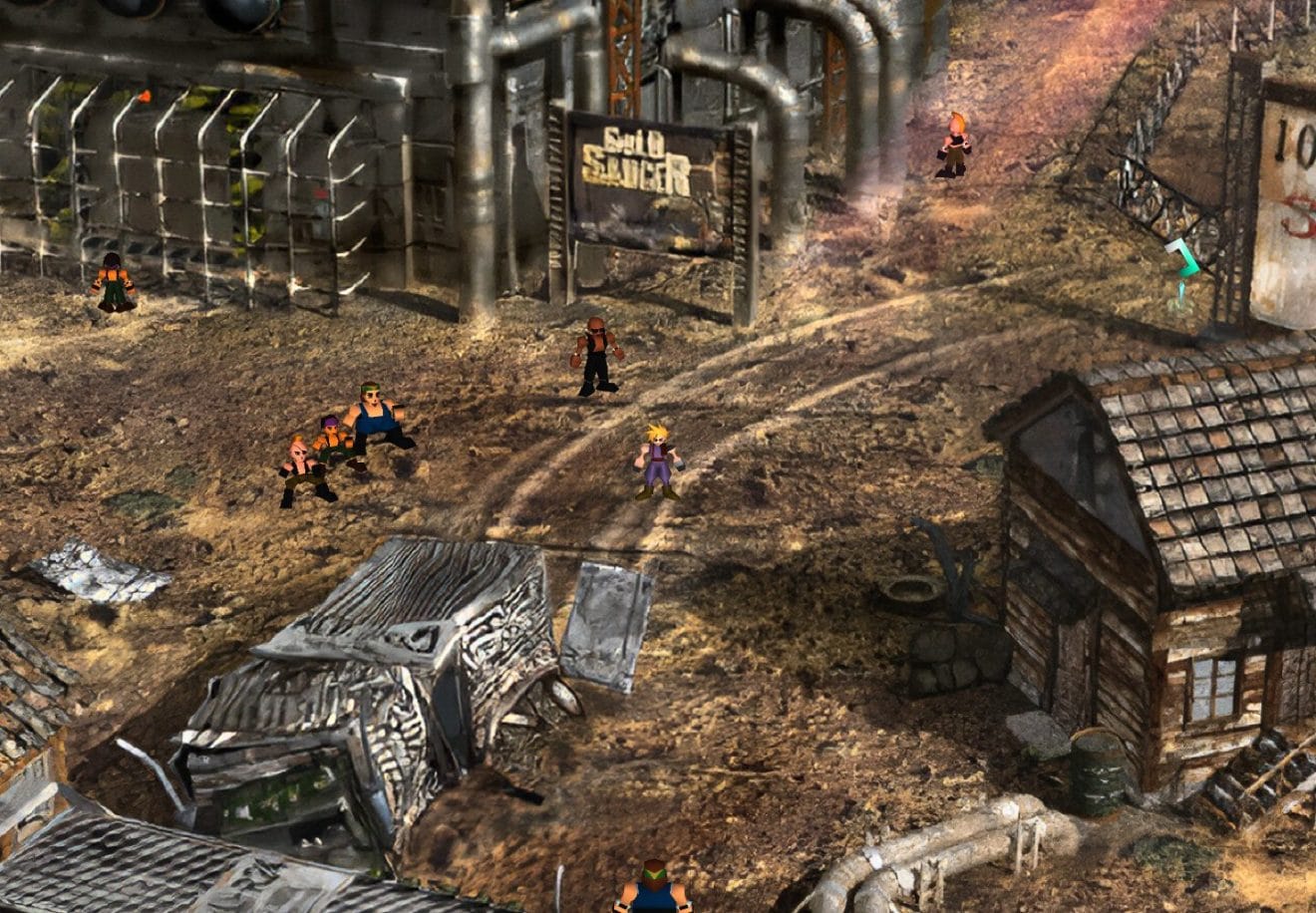 Image 2 : Final Fantasy VII passe à la HD avec un mod intelligent