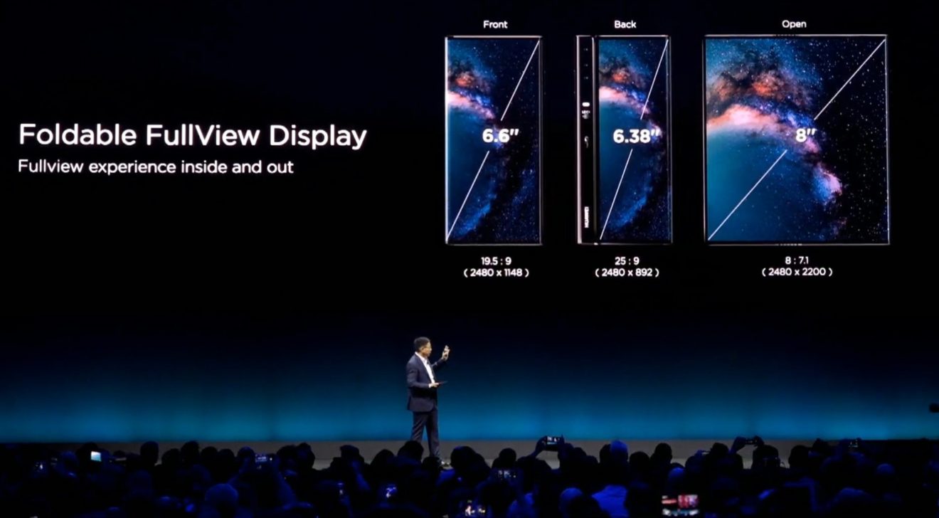 Image 2 : MWC 2019 : le smartphone pliable de Huawei est enfin une réalité