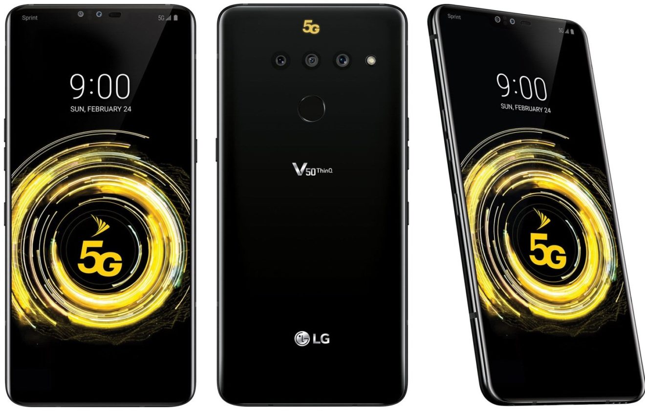 Image 1 : LG V50 ThinQ : un smartphone pas pliable, mais avec deux écrans