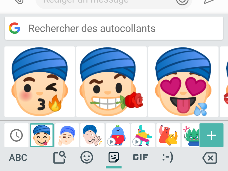 creer emojis personnalises smartphone