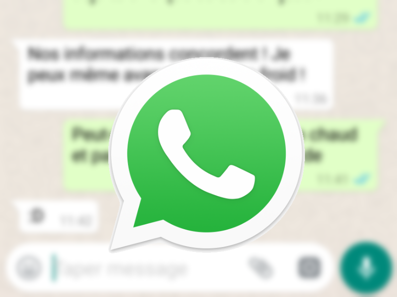 whatsapp confidentialite