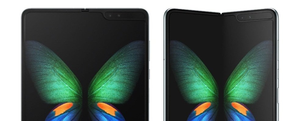 Image 1 : Le Galaxy Fold laisserait un pli visible sur son écran