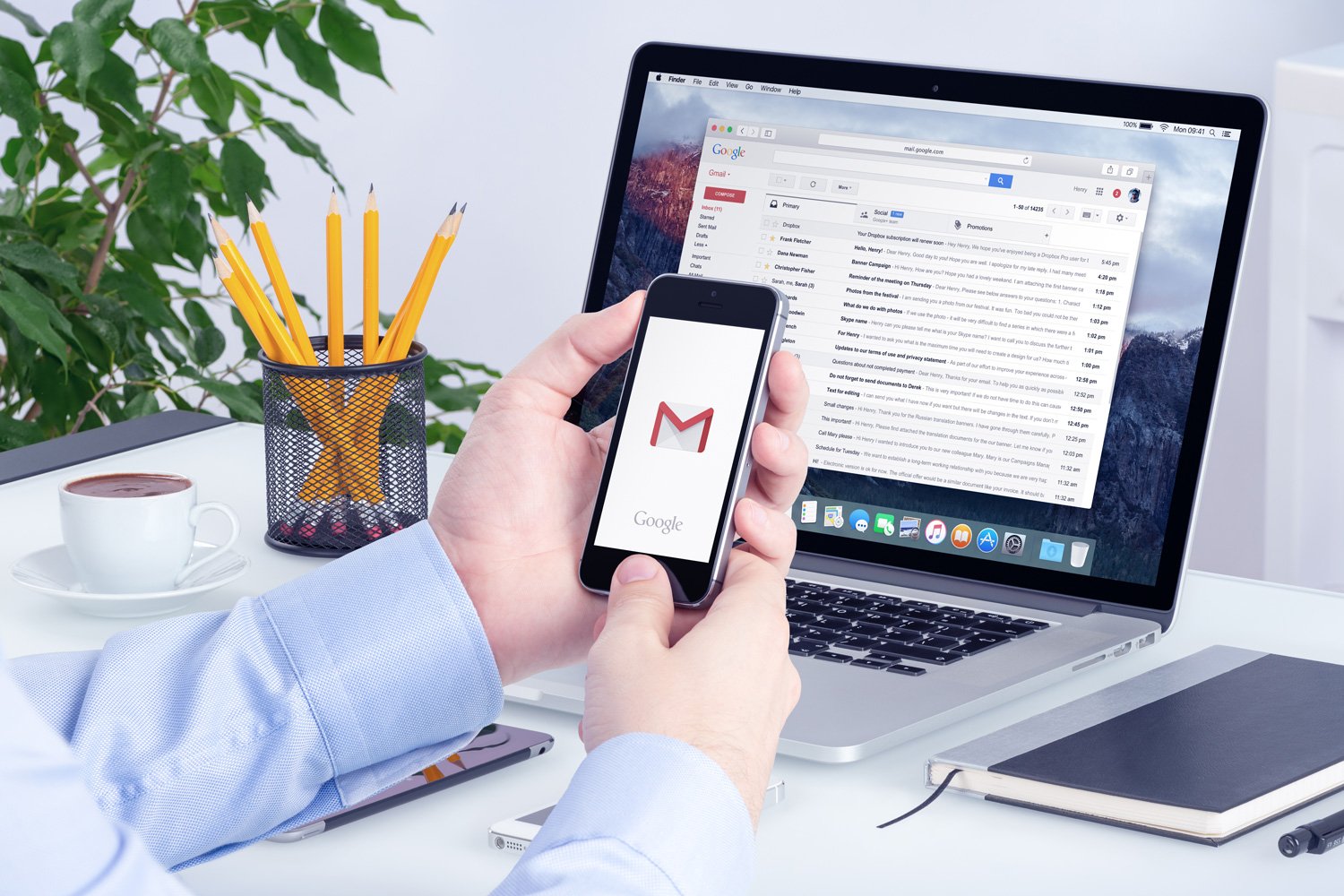 Image 1 : Google rend vos courriels interactifs dans Gmail