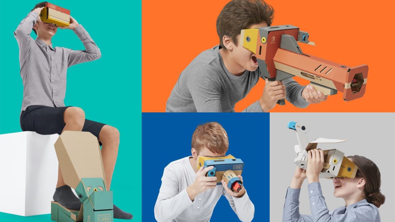Image 1 : La gamme Nintendo Labo s'agrandit avec un kit VR