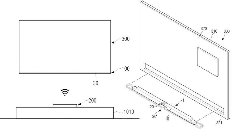 Image 2 : Samsung imagine un téléviseur sans câble
