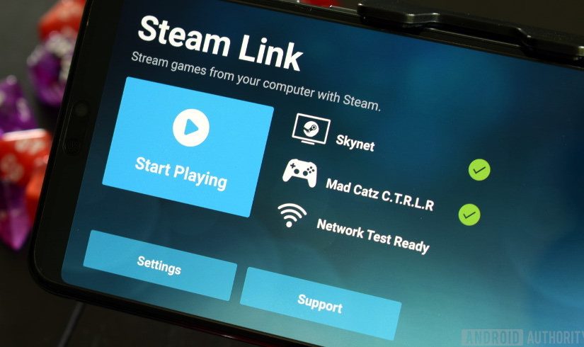 Image 1 : Steam Link Anywhere permet de jouer à vos jeux PC en streaming