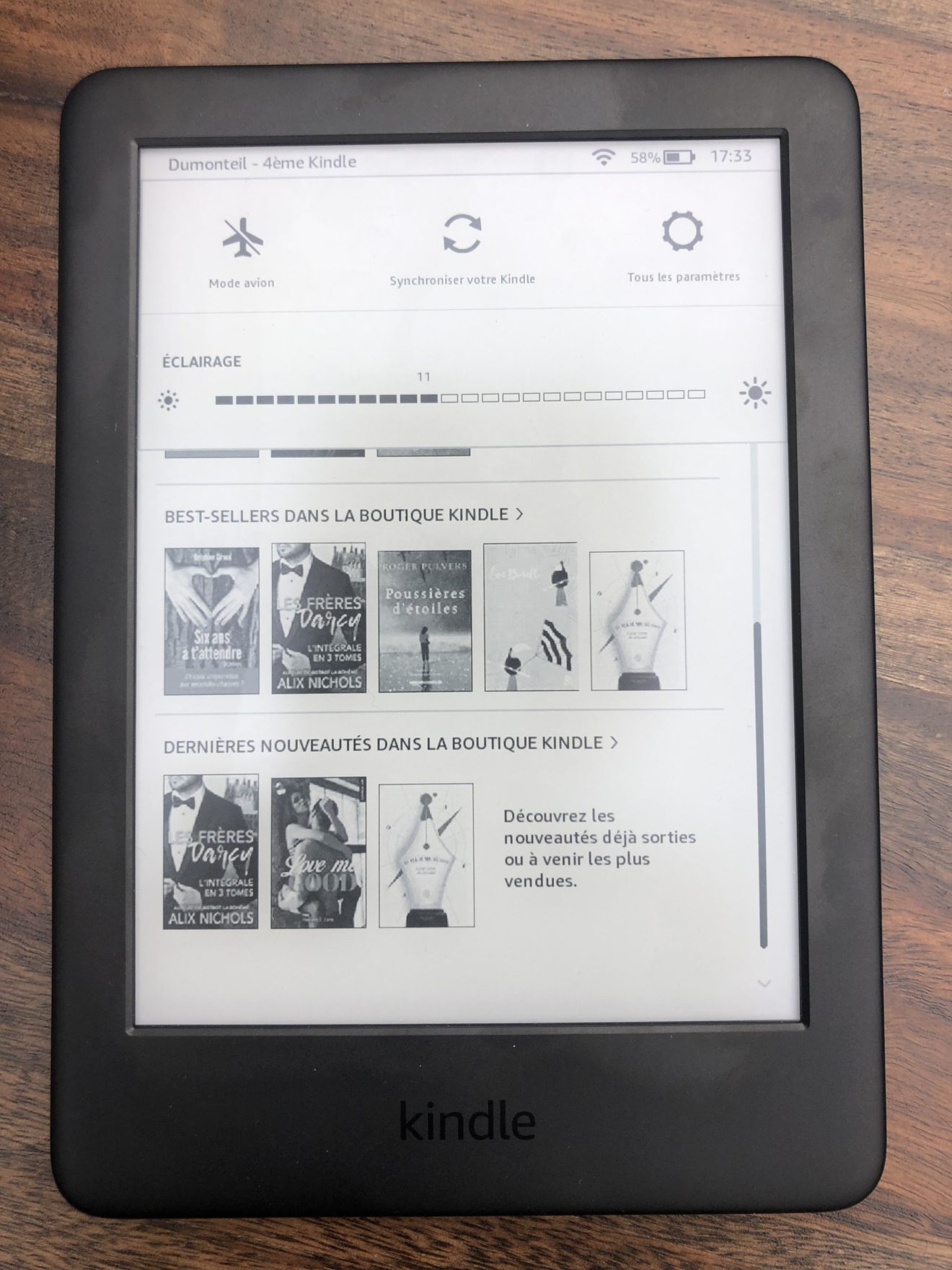 Image 3 : [Test] Amazon Kindle (2019), nouvelle reine de l’entrée de gamme