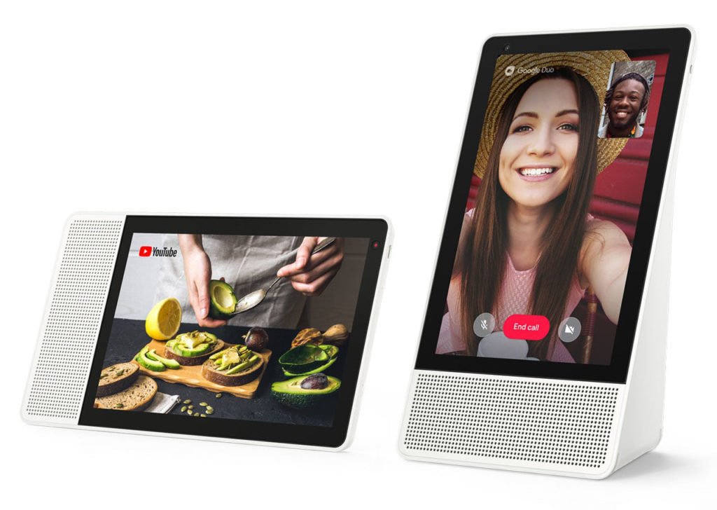 Image 1 : L’enceinte intelligente Lenovo Smart display 8 pouces pour 79,99€