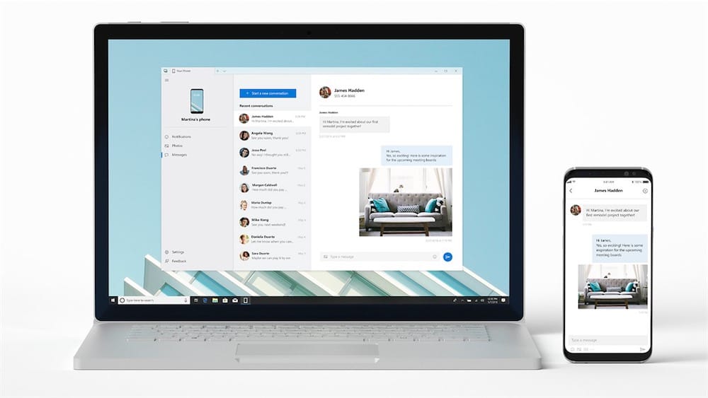 Image 1 : Windows 10 affichera bientôt les notifications des téléphones Android