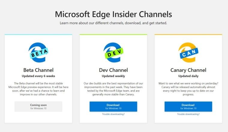 Image 1 : Microsoft Edge : la version avec du Chromium dedans est sortie
