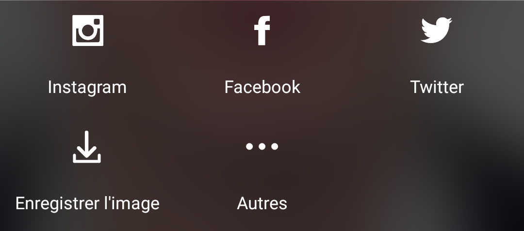 partage photo selfie instagram facebook snapchat twitter