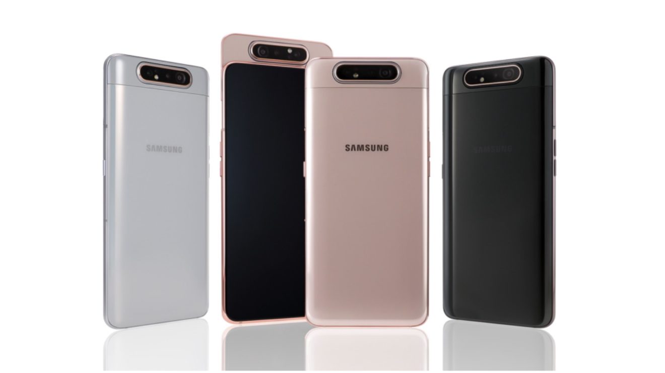 Image 2 : Le Samsung Galaxy A80 révélé : une caméra rotative et un écran sans bordure